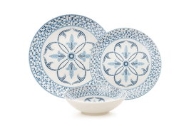 Hermia Juego de Cena de Porcelana de 24 Piezas Multicolor